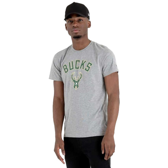 New Era Ανδρική κοντομάνικη μπλούζα Milwaukee Bucks NBA Regular Tee